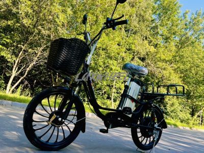 Электровелосипед колхозник Wenbox 60V/21Ah D20 Черный