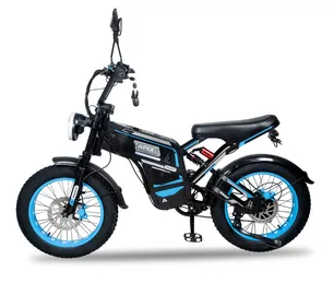 Электровелосипед Minako Apex синий