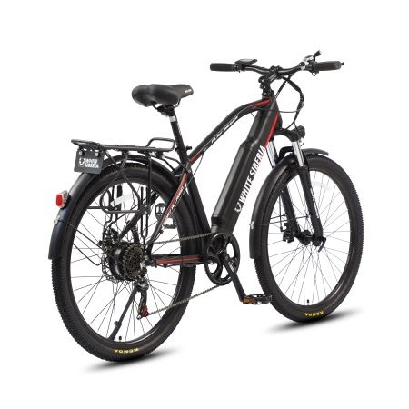 Электровелосипед WHITE SIBERIA CAMRY ALLROAD 500W (матовый черный)