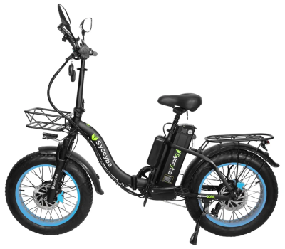 Электровелосипед Syccyba H2 (F11) DUAL 20AH синий