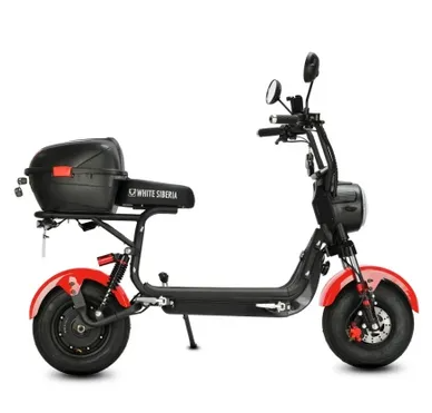 Электроскутер WHITE SIBERIA MINI R 3.0 RED 60V