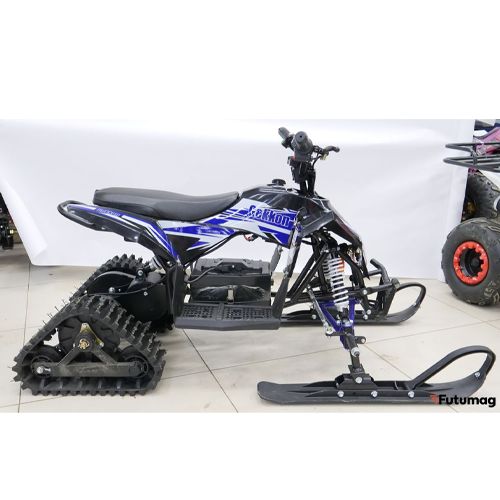 Детский электроснегоход + квадрацикл Gekkon Snow MAX 2в1