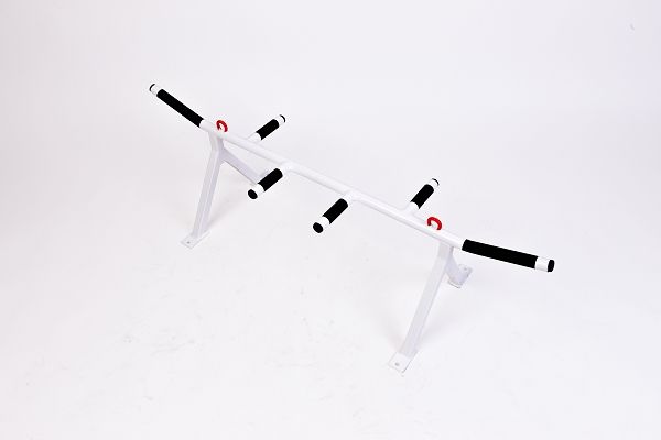 Турник потолочный с 3 хватами белый