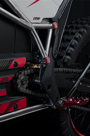 Электромотоцикл Mountain Leopard E-XT 700 Off-Road 72V60Ah