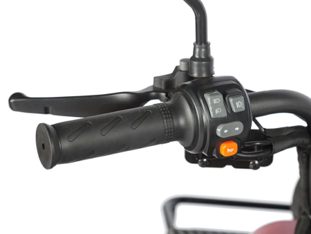 Электротрицикл Wanshida LC-F200 60V 1000Вт красный