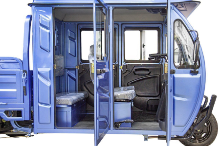 Грузовой электротрицикл Rutrike Рейс 1300 60V1200W синий