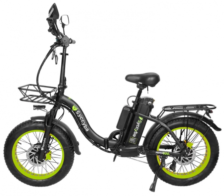 Электровелосипед SYCCYBA H2 (F11) DUAL GREEN