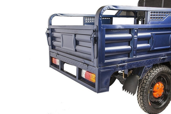 Грузовой электротрицикл Rutrike D2 1500 60V1000W синий