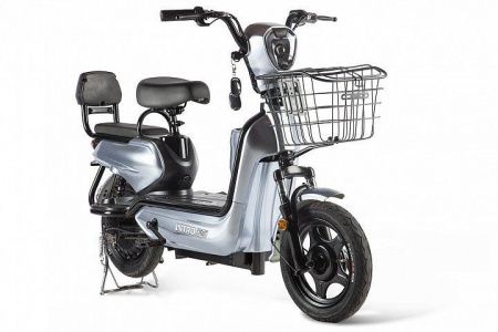 Электроскутер INTRO STRAIT с АКБ черно-красный