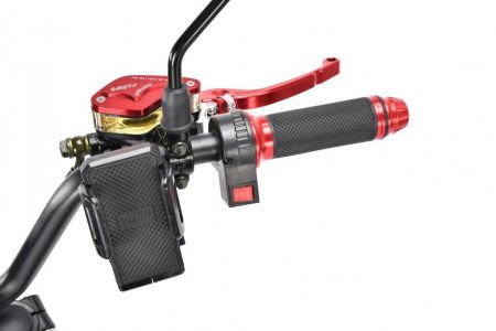 Электроскутер WHITE SIBERIA Pro 2500W красный