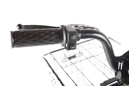 Электроскутер INTRO STRAIT черно-красный