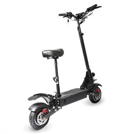 Электросамокат WHITE SIBERIA NERPA BLACK EDITION + гидроизоляция