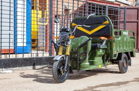 Грузовой электротрицикл Rutrike Дукат 1300 60V1000W зеленый