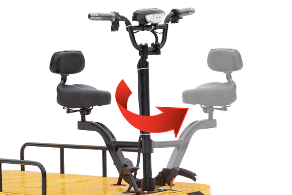 Платформенная электротележка RuTrike СКЛАД 2500 NEW