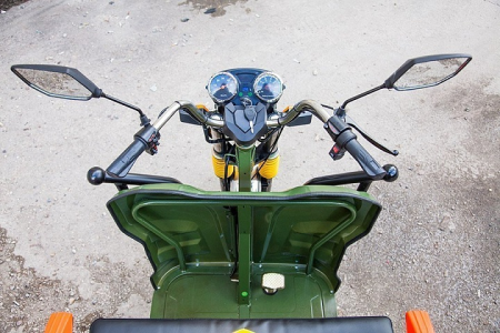 Грузовой электротрицикл Rutrike Дукат 1300 60V1000W зеленый