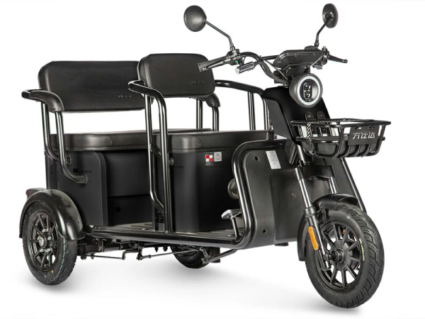 Электротрицикл Wanshida LC300 60V 1000Вт черный