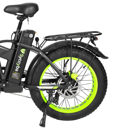 Электровелосипед SYCCYBA H1 (F10) задний привод зеленый