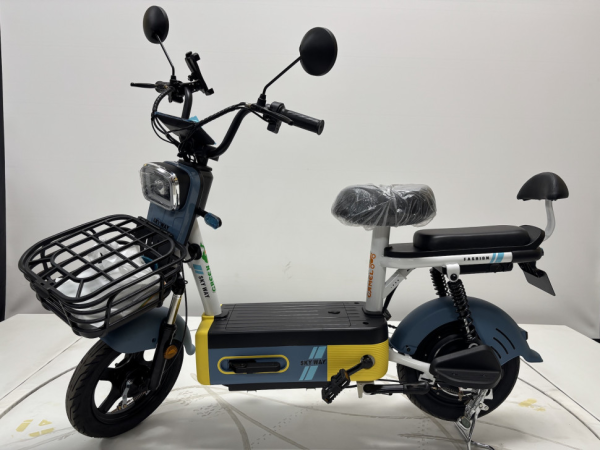 Электромопед GreenCamel Тайфун Sky Way (500W 48V12Ah ) быстросъем синий