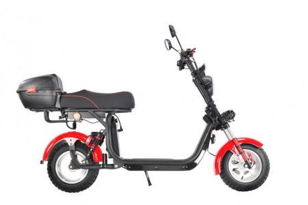 Электроскутер WHITE SIBERIA Pro 2500W красный