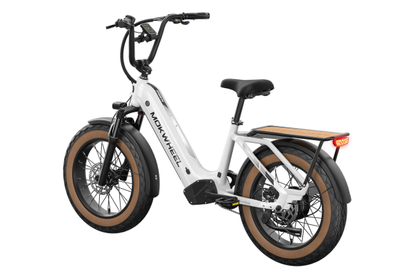 Электровелосипед MOKWHEEL Scoria белый