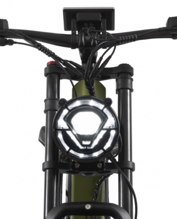 Электровелосипед Yokamura Dyna зеленый