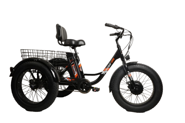 Электровелосипед трехколесный фэтбайк Fududu Q5 48V15Ah