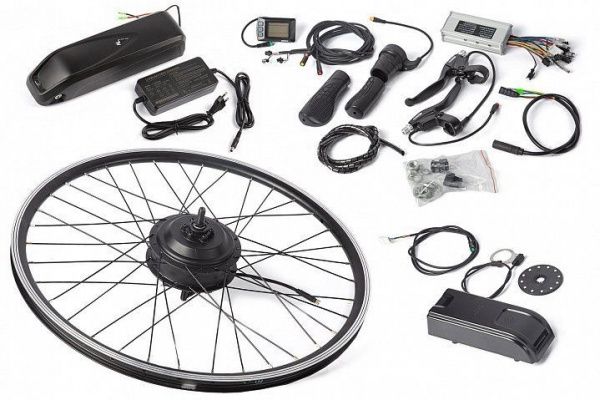 Комплект Eltreco 48V 500W LCD 26" + АКБ 48V 10А/ч (HL)