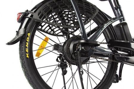 Велогибрид GREEN CITY e-ALFA new Темно-серый