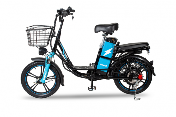 Электровелосипед Minako V.8 Pro синий
