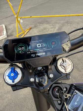 Электромотоцикл эндуро 79bike Falcon Pro пурпурный