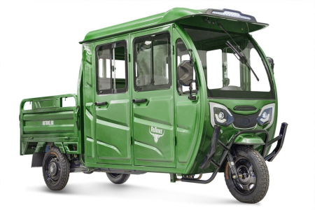 Грузовой электротрицикл Rutrike Рейс 1300 60V1200W зеленый