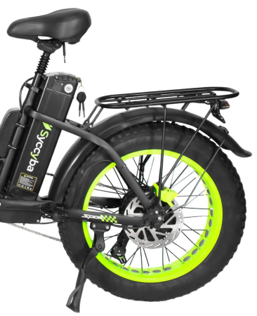 Электровелосипед SYCCYBA H2 (F11) зеленый