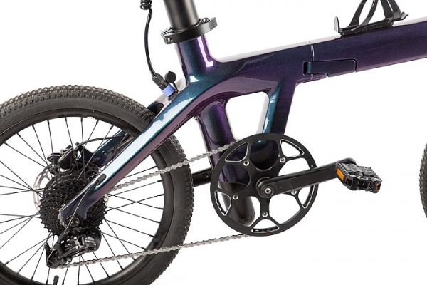 Электровелосипед складной Carbon 20" Sporto Е20FR101