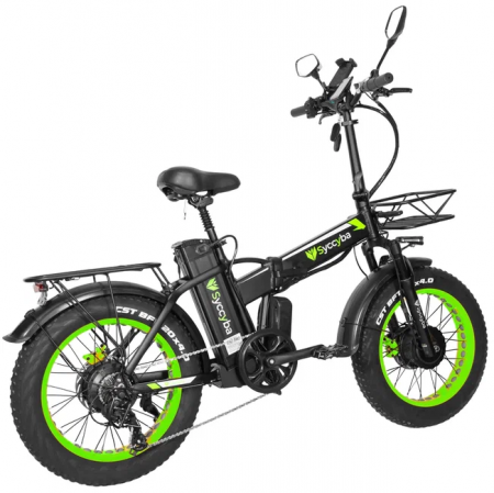 Электровелосипед SYCCYBA H1 (F10) GREEN