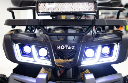 Бензиновый квадроцикл MOTAX GRIZLIK T200 LUX желтый