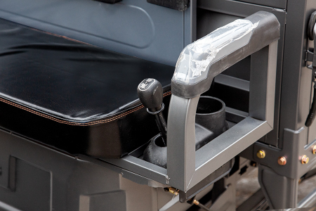 Грузовой электротрицикл Rutrike D5 1700 КАБИНА серый