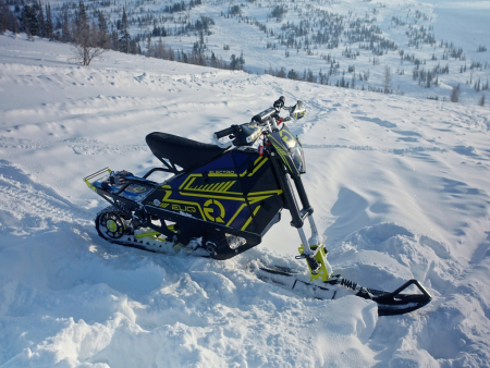 Сноубайк ELIQ Спорт АКБ 72AH, 72V, с обогревом + ЗУ 25А