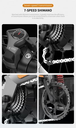 Электровелосипед COSWHEEL T20S