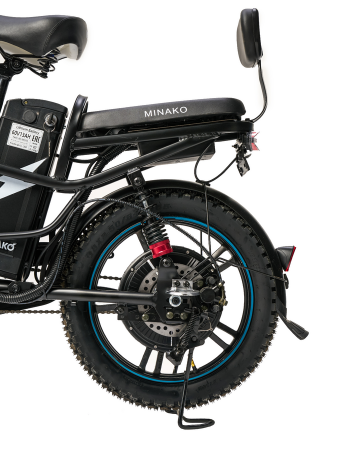 Электровелосипед Minako V.8 Pro черный