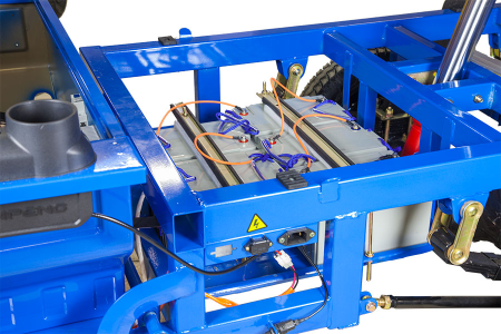 Грузовой электротрицикл Rutrike D5 1700 темно-синий