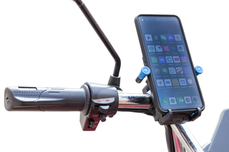 Грузовой электротрицикл Rutrike Антей PRO 1500 темно-синий