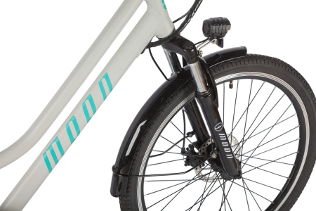 Электровелосипед Gelbert Moon серый