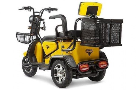 Трицикл Rutrike Навигатор желтый