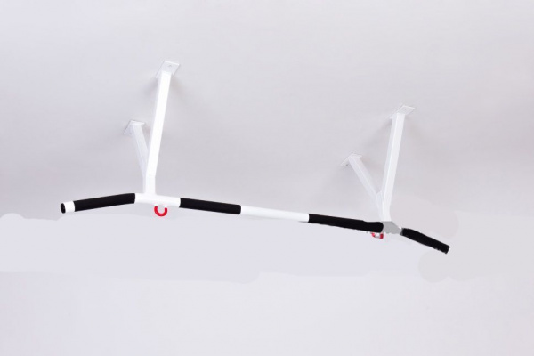 Турник потолочный с 2 хватами белый