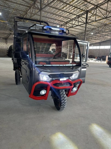 Грузовой электротрицикл с кабиной ASL Кабина 1800 72V 68Ah