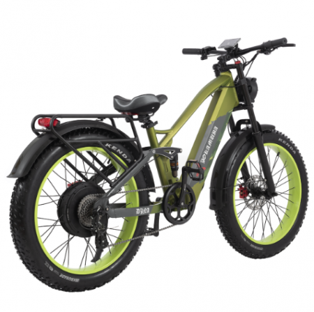 Электровелосипед Yokamura Dyna зеленый