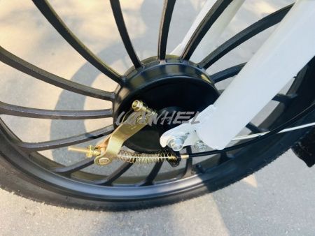 Электровелосипед колхозник Wenbox 60V/21Ah D20 Серебристый