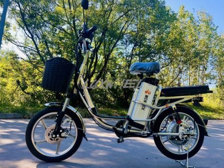 Электровелосипед колхозник Wenbox 60V/21Ah D18 Серебристый