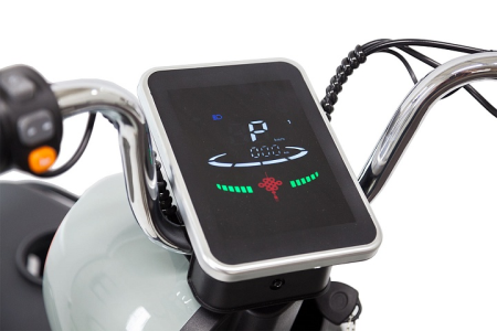 Электротрицикл Rutrike Gelbert Beta 48V/60V 800Вт сине-белый