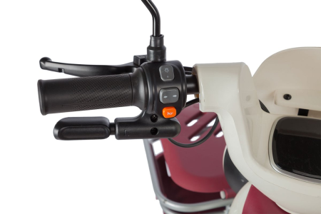 Электротрицикл Rutrike Gelbert Mercury 48V/60V 650Вт бело-красный